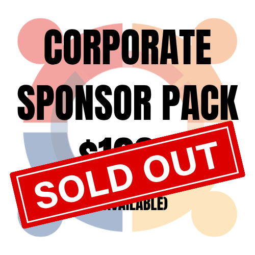 Corporate Sponsor Pack SOLD OUT (0 REMAINING) - Company Booth on a Hole, logo on event signage, foursome of golf, swag bag item (company provides)